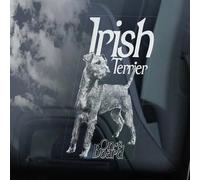 LMMIXEE Irish Terrier on Board Stickers Car Decal Window Decal Irish Terrier Dog Sign Decal Dog Mom Dad Vinyl Die Cut Decals Funny Dog Bumper Stickers Irish Terrier Dog Owner Gift