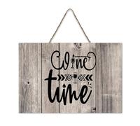 LMMIXEE Rusti Funny Sayings Art Wood Signs Wine Time Wall Art Retro Wood Plaque Farmhouse Wall Decor for Home Man Cave Gate Garden Bars Cafes 6x10 inch