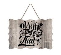 LMMIXEE Will Clink to That Wood Sign Words Letters Wooden Signs Farmhouse Family Wall Art Rustic Wall Decor for Living Room Living Room Bedroom Office 6x10 inch
