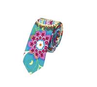 LMMOZOE Mens Slim Tie Casual Cotton Neck Ties Skinny Designer Flower Narrow Vintage Floral Wedding Necktie