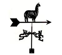 LMMOZOE Metal Weathervane Animal Wind Vane with Roof Mount Roof Weather Vane Wind Direction Indicator Garden Decorations for Outdoor Farm Yard Garden Gazebo Measuring Tool
