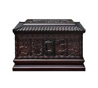 LMMSHA Large Urns for Human Wooden, Ashes Box Adult Size Forever Memory Urn