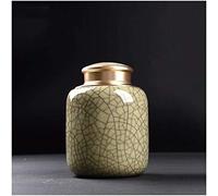 LMMSHA Last Warmth Urns for Human Ashes Ceramic Cremation Ashes Urn for Human or Beloved Pet Burial Urns at Home Moisture-Proof Sealed Jar Adult Urn