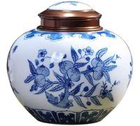 LMMSHA The Last Warmth Urns for Human Ashes Cremation Urn for Ashes White Urn Ashes Handmade