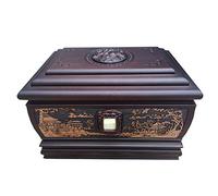 LMMSHA Wooden Large Urns for Ashes, Human Cremains Cremation Keepsake Urn