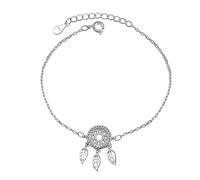 LMMSHX dream catcher feather taseel charm bracelet &bangle for women