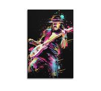 LMMZPUD Carlos Santana Poster2 Poster Decorative Painting Canvas Wall Posters And Art Picture Print Modern Family Bedroom Decor Posters 16x24inch(40x60cm)