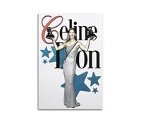 LMMZPUD Celine Dion Poster7 Poster Decorative Painting Canvas Wall Posters And Art Picture Print Modern Family Bedroom Decor Posters 16x24inch(40x60cm)