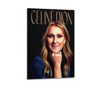 LMMZPUD Celine Dion Poster8 Poster Decorative Painting Canvas Wall Posters And Art Picture Print Modern Family Bedroom Decor Posters 08x12inch(20x30cm)