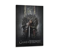 LMMZPUD Eddard Ned Stark Poster Poster Decorative Painting Canvas Wall Posters And Art Picture Print Modern Family Bedroom Decor Posters 20x30inch(50x75cm)