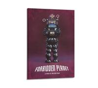 LMMZPUD Forbidden Planet Poster Poster Decorative Painting Canvas Wall Posters And Art Picture Print Modern Family Bedroom Decor Posters 08x12inch(20x30cm)
