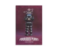 LMMZPUD Forbidden Planet Poster Poster Decorative Painting Canvas Wall Posters And Art Picture Print Modern Family Bedroom Decor Posters 16x24inch(40x60cm)