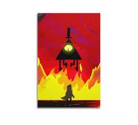 LMMZPUD Gravity Falls Poster1 Poster Decorative Painting Canvas Wall Posters And Art Picture Print Modern Family Bedroom Decor Posters 24x36inch(60x90cm)