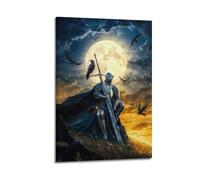 LMMZPUD Medieval Knight Poster1 Poster Decorative Painting Canvas Wall Posters And Art Picture Print Modern Family Bedroom Decor Posters 20x30inch(50x75cm)