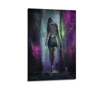LMMZPUD Reverse Love Poster Poster Decorative Painting Canvas Wall Posters And Art Picture Print Modern Family Bedroom Decor Posters 16x24inch(40x60cm)