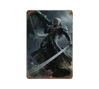 LMMZPUD Video Game Poster Final Fantasy Character SephirothWall Decor Art Metal Tin Poster Modern Bar Decorations30x20cm