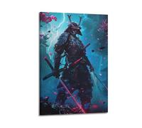 LMMZPUD Warrior in The Storm Poster Poster Decorative Painting Canvas Wall Posters And Art Picture Print Modern Family Bedroom Decor Posters 08x12inch(20x30cm)