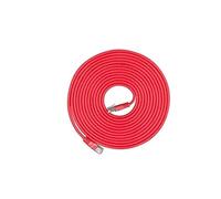 LMNCBVYA 10M CAT6 Gigabit Ethernet Cable - High-Speed Oxygen-Free Copper Network Patch Cable in Red for Reliable Connectivity