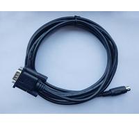 LMNCBVYA 10m Compatible TK6100-FX PLC Cable for TK6100/TK6102 Series Touch Screen - Black FX Series Connection Cable