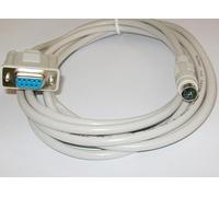 LMNCBVYA 10m Light Gray Connection Cable for TK6/8-FX PLC Touch Panels - Compatible with TK6070IK, TK6070IP, TK6070IH, TK6070IQ