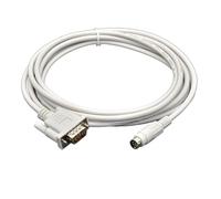 LMNCBVYA 10m PLC Communication Cable for GT01-C30R4-8P Touch Panel - Compatible with GT1000, GT11, GT12, GT15, FX Series
