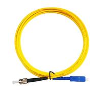 LMNCBVYA 10m Single Mode SC-ST Fiber Optic Patchcord - High-Performance Yellow Fiber Optic Cable for Reliable Connectivity