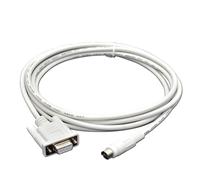 LMNCBVYA 10M TPC-FX PLC Communication Cable for TPC Series Touch Panels to FX Series - White