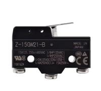 LMNCBVYA 10pcs Z-15GW21-B Self-Resetting Microswitch - AC250V, 15A Small Travel Limit Switch with 1 Open 1 Closed Contact Form