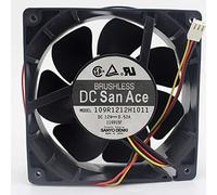 LMNCBVYA 12038 3-Wire Server Chassis Fan - & Low Noise 109R1212H1011 12V 0.52A
