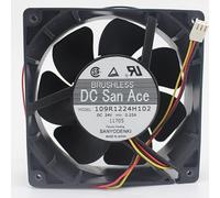 LMNCBVYA - 120x120x25mm, 0.25A, 3-Pin Interface, 2600RPM, 33CFM 109R1224H102 DC24V Server Fan
