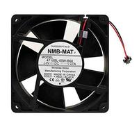 LMNCBVYA 120x120x38mm, High Airflow, Low Noise, Durable Design 4715SL-05W-B60 24V 1.2A Waterproof Server Fan(Plastic frame)
