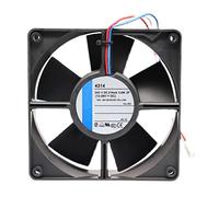 LMNCBVYA 12cm DC24V 210mA 5.0W 2-Wire Inverter Fan - 120x120x32mm Fan for Efficient Solutions