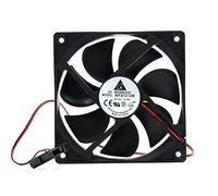 LMNCBVYA - 12V 0.33A High Air Volume Chassis Fan for Optimal WFB1212M 120mm Silent Fan