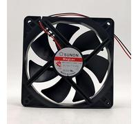 LMNCBVYA - 12V 5.4W Computer Case Fan with High-Precision Double Ball Bearings, 3100RPM, 108.2CFM Airflow, Quiet Operation, Long LifespanNZNYDNL 120mm Silent Fan