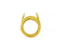 LMNCBVYA 15M Cat5 Ethernet Cable - Pure Copper Twisted Pair Network Cable - Oxygen-Free Copper - Yellow Patch Cable for Computer Broadband Connection