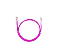 LMNCBVYA 15M CAT6 Gigabit High-Speed Network Cable - Extremely Fine Multi-Strand Patch Cord in Rose Red