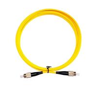 LMNCBVYA 15m Single Mode Single Core Fiber Optic Patchcord FC-FC - Yellow Fiber Optic Cable for Reliable Connectivity