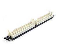 LMNCBVYA 19 Inch 100 Pair 110 Voice Patch Panel - Network Cabling Organizer Rackmount for Efficient Wiring Management