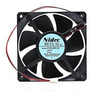 LMNCBVYA - 2-Wire, 0.27A, High Airflow, Low Noise, Dual Ball Bearing D12E-24PH 05 120mm DC 24V Inverter Fan