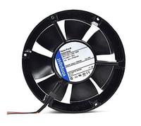 LMNCBVYA 2-Wire Printing Machine Fan - 171.5mm Diameter, Durable & Efficient High-Performance 6224NHA 24VDC 1.25A 30W