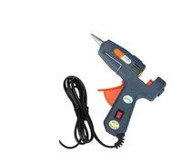 LMNCBVYA 20W High Temperature Hot Melt Glue Gun for Crafts and Repairs - Mini Electric Glue Gun with 7mm Glue Sticks Compatibility(Blue 1PC)