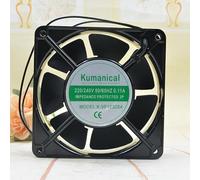 LMNCBVYA 2400RPM, 220VAC, Low Noise, Durable Design High-Performance 12CM K-VF1232S4 12038 Chassis Fan - 112CFM,