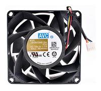 LMNCBVYA 2B08038B12H 80mm 12V 1.71A High Airflow Server Fan with Temperature Control