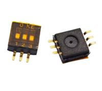 LMNCBVYA 30pcs DIP Code Switch 3P SMT Film Sticking Toggle Switch - 1.27mm Spacing, 24V DC, 25mA, Single Contact Selection