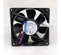 LMNCBVYA - 3900RPM, 47.6CFM, Double Ball Bearing, 2-Wire Connection High-Performance 9cm DC Fan 3414NGHH 24V 3.2W Industrial Inverter Fan