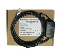 LMNCBVYA 3m TCSMCNAM3M002P Download Cable for ATV Inverter LXM Commissioning - Black Converter Cable