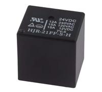 LMNCBVYA 5 Pack Electromagnetic HJR-21FF-S-H - 5V/12V/24V 12A 4-Pin Plug-in for Various Applications(1PC E)