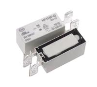 LMNCBVYA 5 pcs Electromagnetic HF115F-Q Series 5V 6V 12V 24V 48V 18A 4-Pin Plug-in for Automation Projects(HF115F-Q-024-1H)