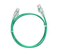 LMNCBVYA 5M CAT6 Gigabit High-Speed Network Patch Cable - Ultra-Fine Multi-Strand Broadband Ethernet Cord - Green Color