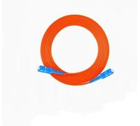 LMNCBVYA 5m Multimode Single Core Fiber Optic Patch Cable SC-SC | Optical Brazing Fusion Splicing Pigtail Extension Cable